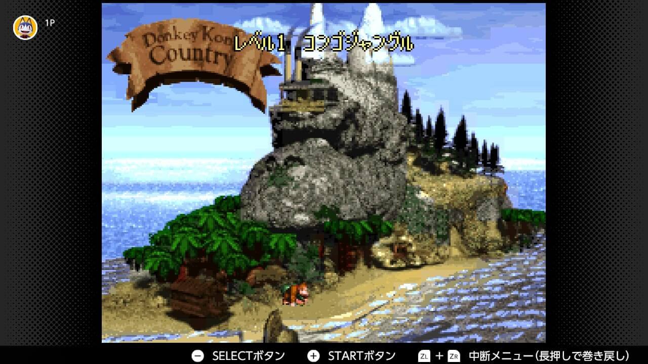 スーパードンキーコング　ボーナス攻略(画像付き)　レベル1【コングジャングル】